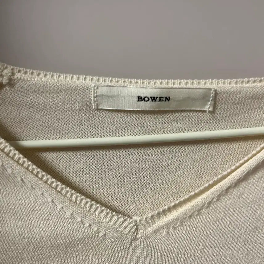 [BUNJANG] Bowen Short Sleeve Knit / 보웬 반팔 니트