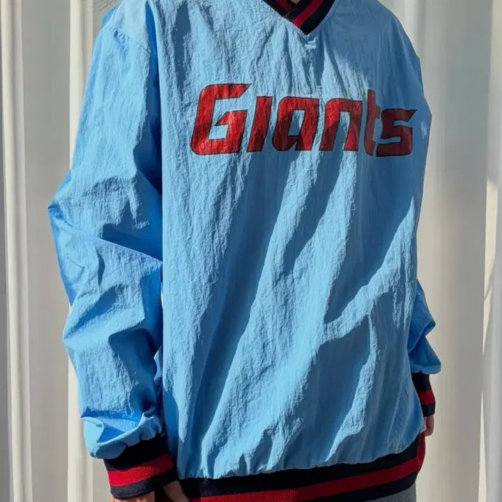 [SOLD OUT] [BUNJANG] Lotte Giants Bada Warm-up Windbreaker (Size M) / [M]롯데 자이언츠 바다 웜업 바람막이