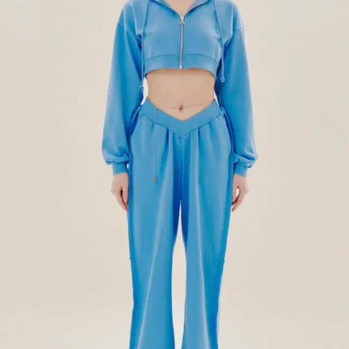 [BUNJANG] Gateless Blue Training Hoodie Set-up / 게이트리스 gateless 블루 트레이닝 후드 후디 셋업 세트 F