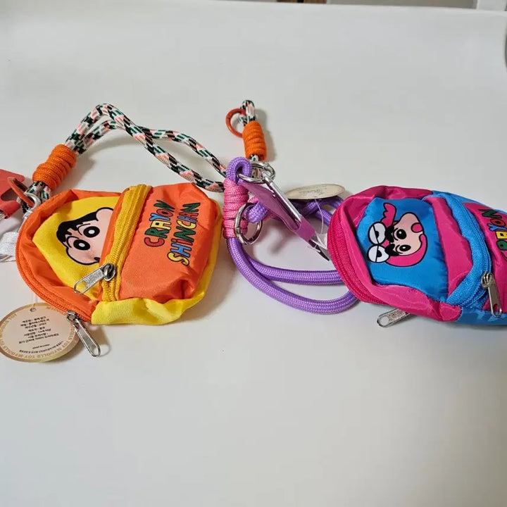 [BUNJANG] Crayon Shin-chan Crayon Shin-chan &amp; Shin-chan Mini Backpack Coin Purse Strap Keychain Bundle Set / (일괄)짱구 미니 백팩 동전지갑 스트랩 키링