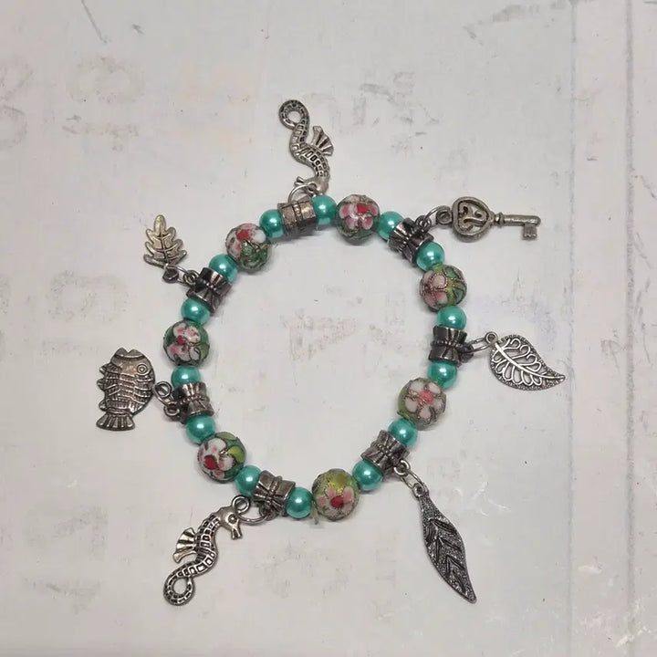 [BUNJANG] Cloisonné Bracelet / [도자기공주골동품] 이쁜 칠보 팔찌 (861번)+++ 블
