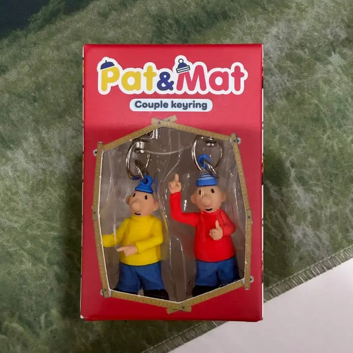 [BUNJANG] Pat &amp; Mat Couple Keychain / 새제품) 패트와 매트 커플 키링