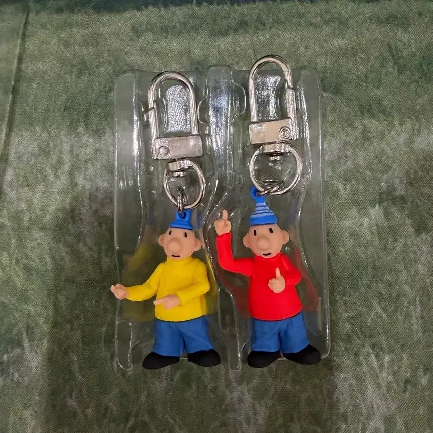 [BUNJANG] Pat &amp; Mat Couple Keychain / 새제품) 패트와 매트 커플 키링