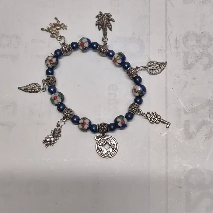 [BUNJANG] Cloisonné Bracelet / [도자기공주골동품] 이쁜 칠보 팔찌 (862번)+++ 블