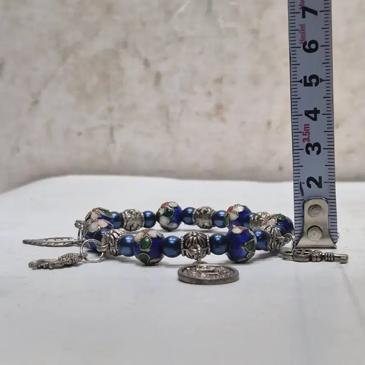 [BUNJANG] Cloisonné Bracelet / [도자기공주골동품] 이쁜 칠보 팔찌 (862번)+++ 블
