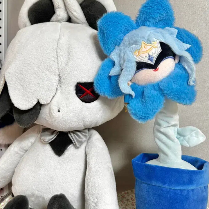 [BUNJANG] Genshin Impact Fatui Harlequin &amp; Dottore Plush Set / 원신 우인단 아를레키노 &amp; 도토레 인형 판매