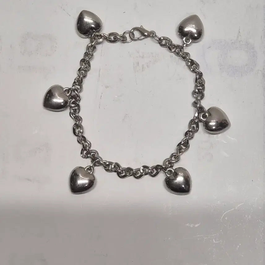 [BUNJANG] Antique Heart Bracelet / [도자기공주골동품] 하트 팔찌 (863번)+++ 블