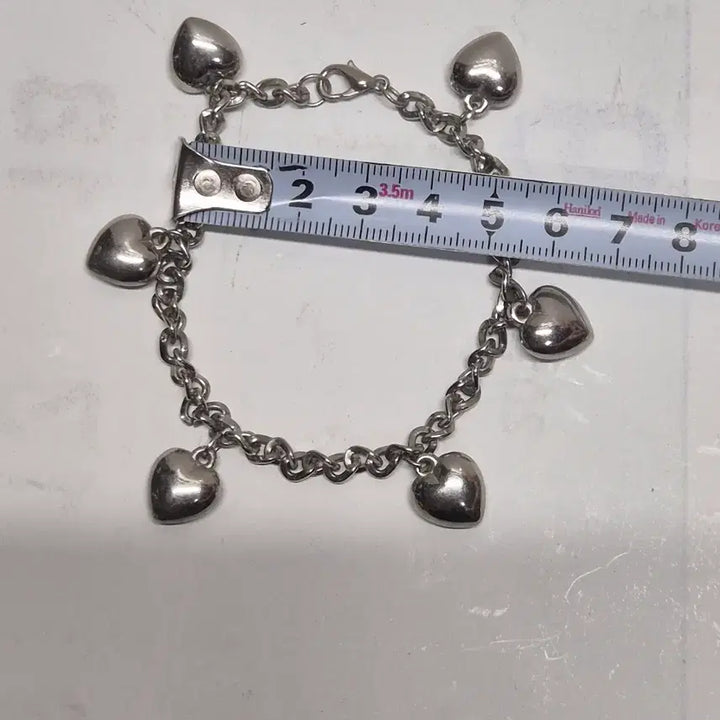 [BUNJANG] Antique Heart Bracelet / [도자기공주골동품] 하트 팔찌 (863번)+++ 블