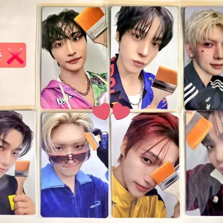 [BUNJANG] ATEEZ ANITEEZIN_COLOR 50K Benefit Photocard Set (Excluding Hongjoong) / ATEEZ 에이티즈 애니티즈 5만원 특전 세트 양도 (홍중 X)