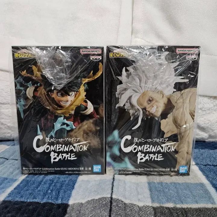 [BUNJANG] Banpresto My Hero Academia Combination Battle Figure / 미개봉 나의히어로 미도리야 올포원 콤비네이션 세트 피규어