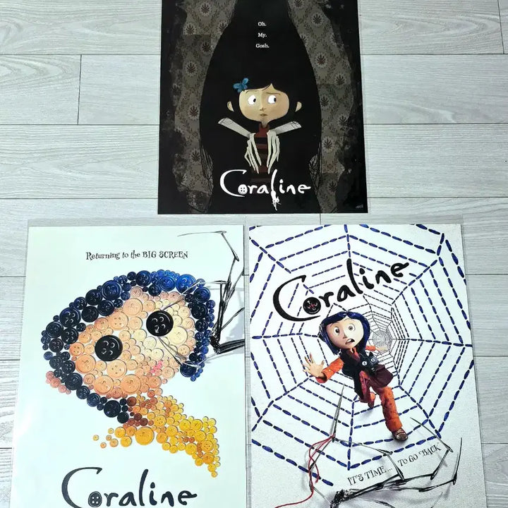 [BUNJANG] Coraline Re-release A3 Poster Set (OMG Launch Main) / 코렐라인 포스터 코렐라인포스터 코렐라인Coraline OMG론칭메인포스터