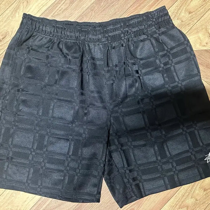 [BUNJANG] Stussy Black Checkered Shorts (L) / 스투시 블랙 체크 반바지 L