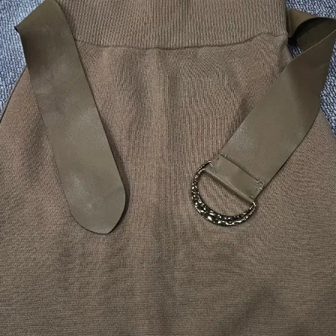 [BUNJANG] MICHAA Long Knit Belted Skirt / 미샤 롱 니트벨티드 치마44~55