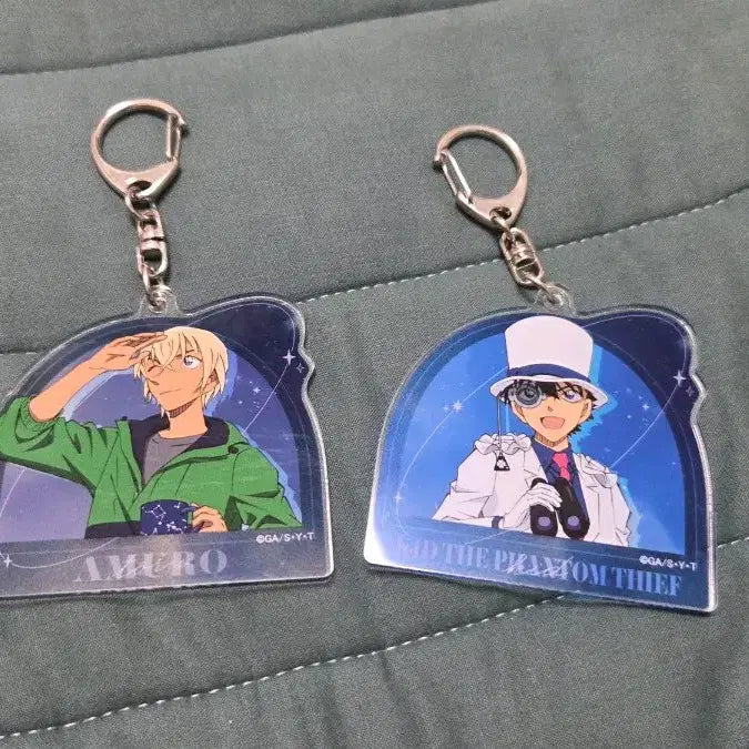 [BUNJANG] Detective Conan Celestial Observation Acrylic Keychain - Furuya Rei / Kaito Kid / 코난 천체관측 아크릴 키링 후루야 괴도키드