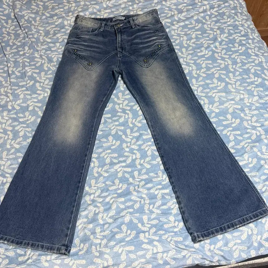 [BUNJANG] Noculus Bootcut Denim Pants / 노쿨러스 부츠컷 데님