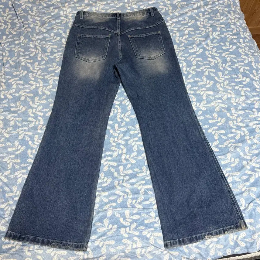 [BUNJANG] Noculus Bootcut Denim Pants / 노쿨러스 부츠컷 데님