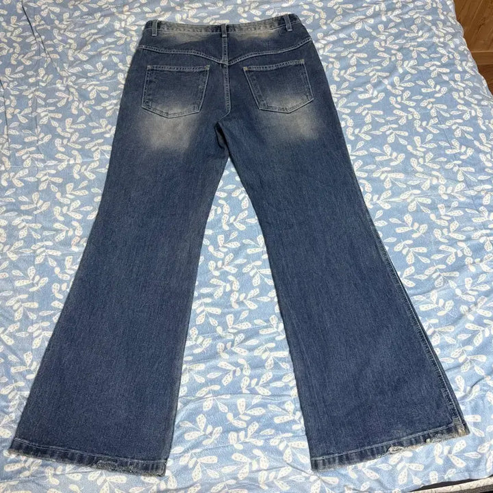 [BUNJANG] Noculus Bootcut Denim Pants / 노쿨러스 부츠컷 데님
