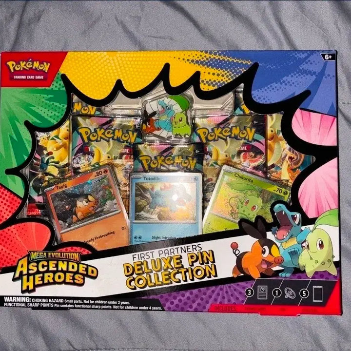 [BUNJANG] Pokemon North America Ascended Heroes Deluxe Pin Collection / 포켓몬 북미 Ascended Heroes 디럭스 핀 컬렉션