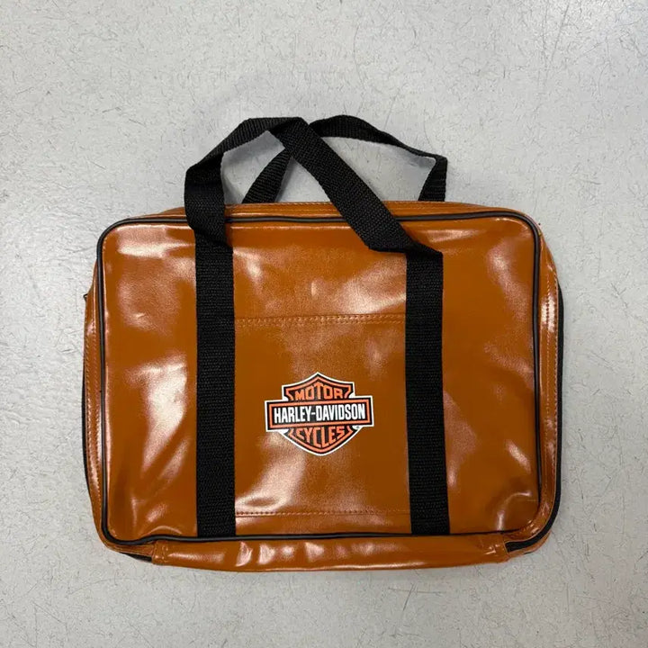 [BUNJANG] Harley-Davidson Brown Leather Shoulder Bag / 할리데이비슨 브라운 가방