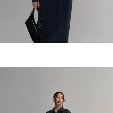 [BUNJANG] Black Up Muse L Slim Button Dress / 블랙업 뮤즈엘 슬림 버튼 원피스