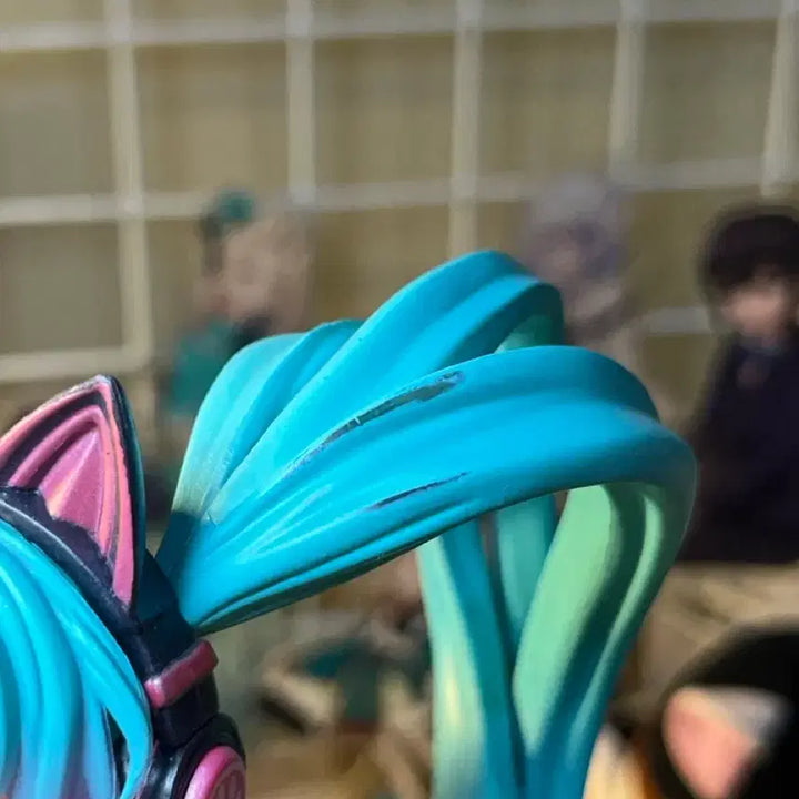[BUNJANG] Hatsune Miku Taito Happy Cat Nekomimi Figure / 하츠네 미쿠 타이토 생일 해피캣 네코미미 미소녀 피규어