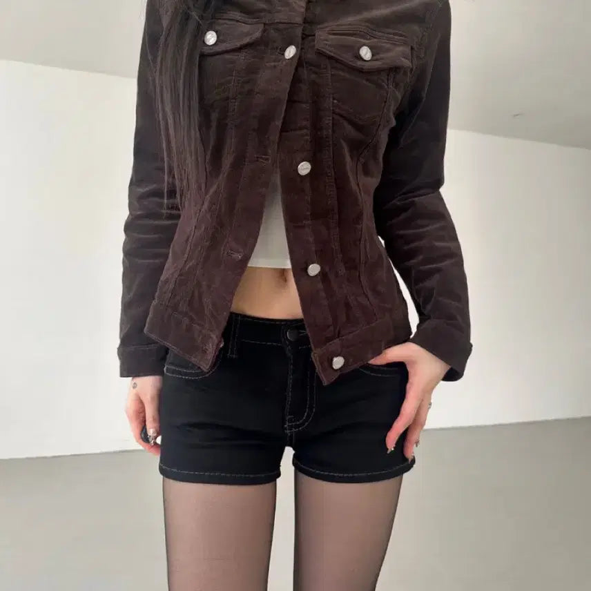 [BUNJANG] Brown Corduroy Jacket / 브라운 코듀로이 자켓