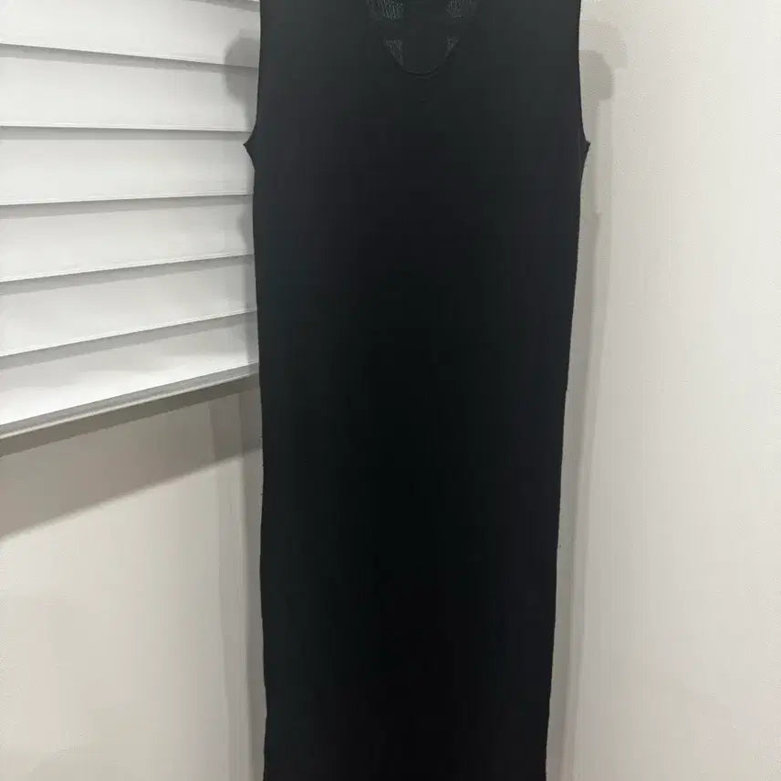 [BUNJANG] The Cashmere Wool Cashmere Knit Long Dress Black / [더캐시미어] 울 캐시미어 니트 롱 원피스 블랙 / 한섬