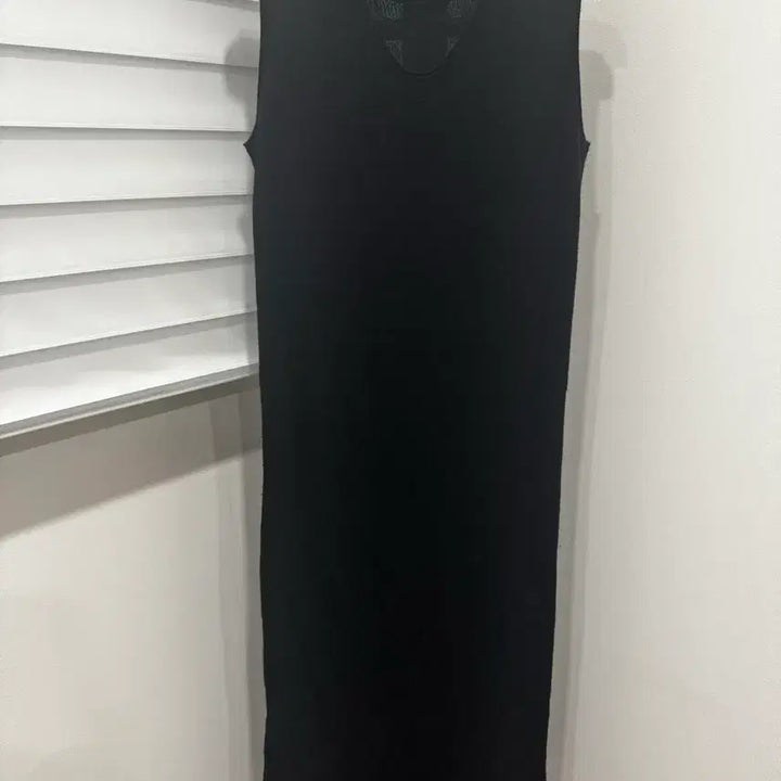 [BUNJANG] The Cashmere Wool Cashmere Knit Long Dress Black / [더캐시미어] 울 캐시미어 니트 롱 원피스 블랙 / 한섬