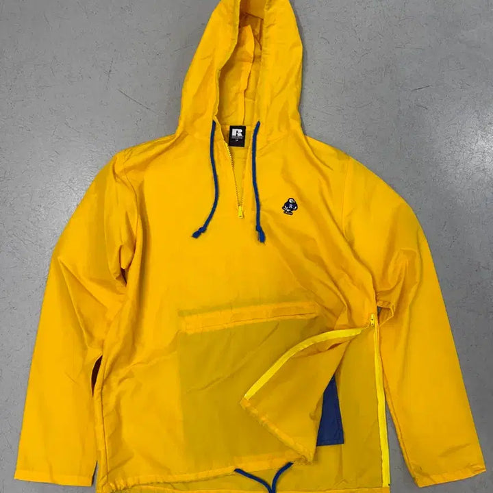 [BUNJANG] Russell Athletic Yellow Anorak Jacket / Russell Athletic 옐로우 아노락
