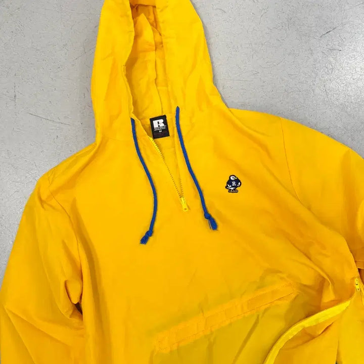 [BUNJANG] Russell Athletic Yellow Anorak Jacket / Russell Athletic 옐로우 아노락