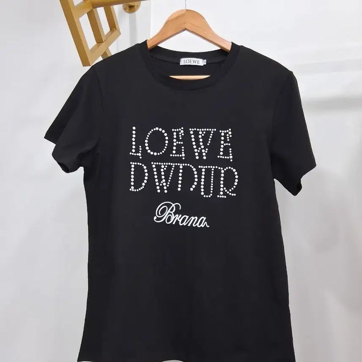 [BUNJANG] Black Short Sleeve T-Shirt / 블랙 번팔 티셔츠
