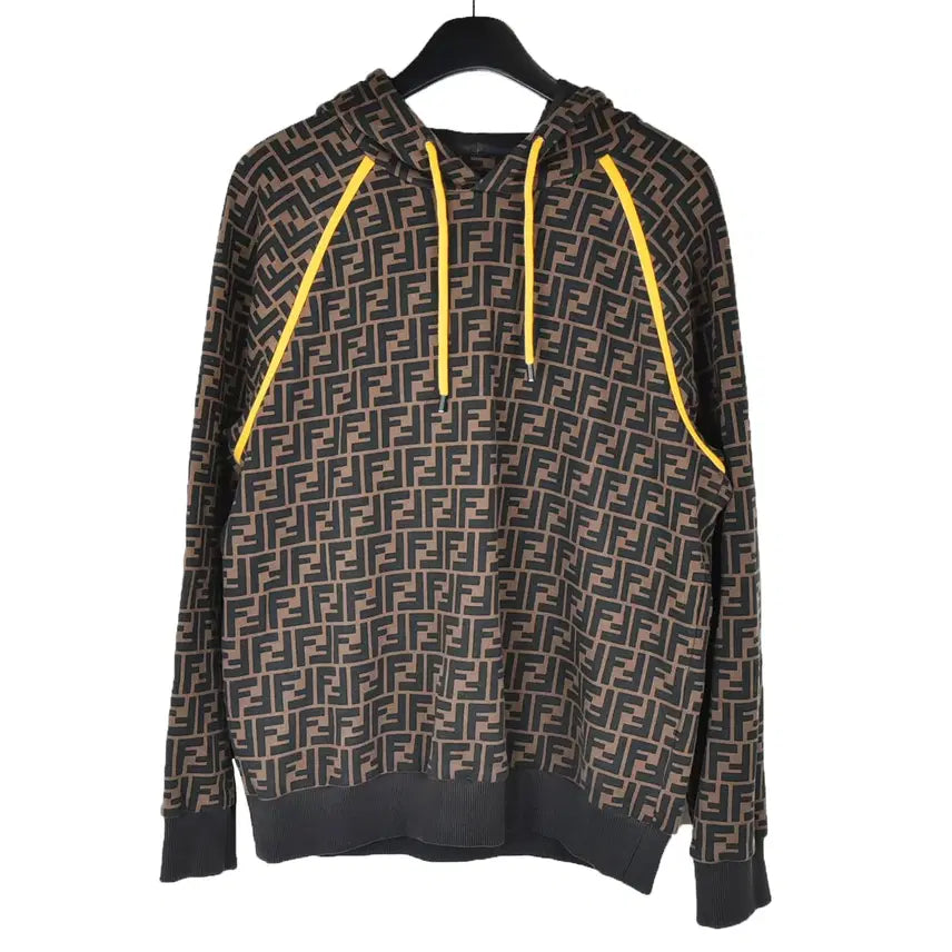 [BUNJANG] Fendi FF Logo Hoodie / M105펜디 FF 후드티