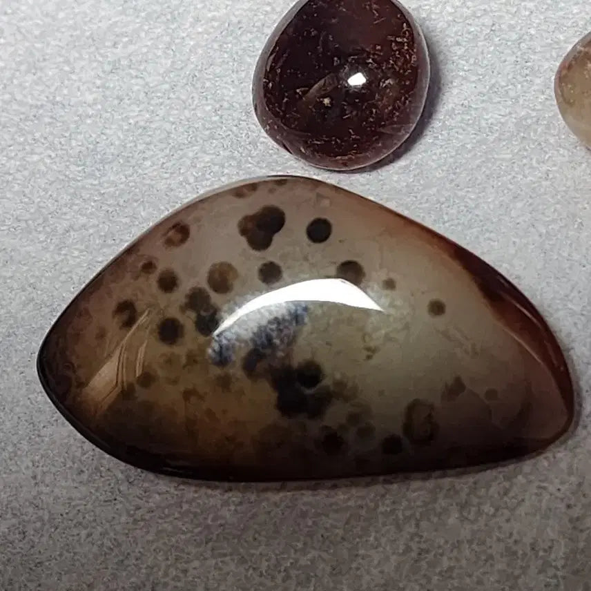 [BUNJANG] Natural Agate Crystal Geode Set (4 Pieces) / 천연크리스탈 마노아케이트 원석 4개