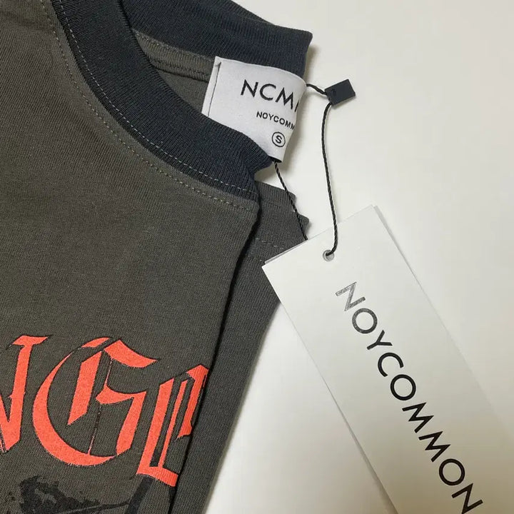 [BUNJANG] Noicomment TANGERINE RINGER TEE Charcoal / 노이커먼 티셔츠 TANGERINE RINGER TEE CH 차콜