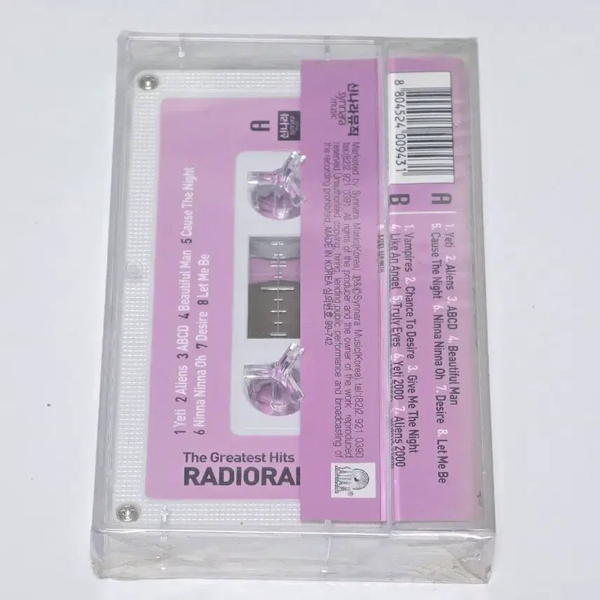 [BUNJANG] Radiorama The Greatest Hits Sealed Cassette Tape / [미개봉/희귀] 라디오라마(Radiorama) - The Greatest
