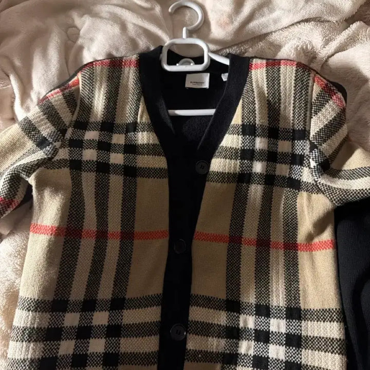 [BUNJANG] Burberry Check Cardigan (M) / 버버리가디건 m