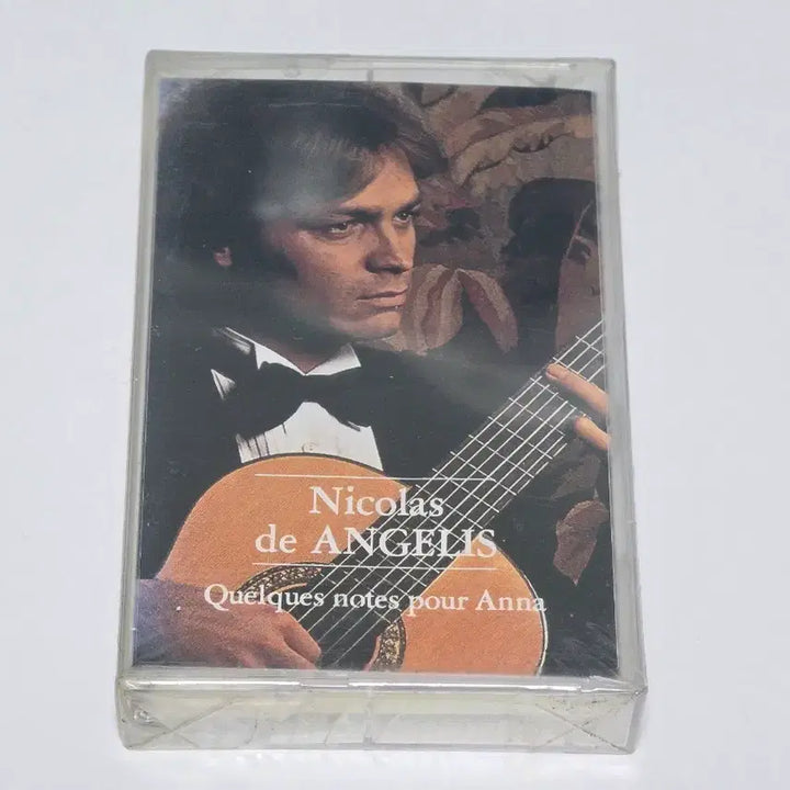 [BUNJANG] Nicolas de Angelis Quelques Notes Pour Anna (For Anna) Cassette Tape (Sealed) / [미개봉/희귀] 니꼴라스 드 앙젤리스 - 안나를 위한 시 (카세트 테이프