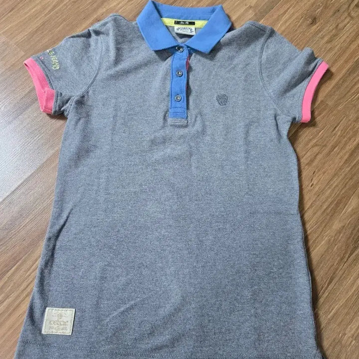 [BUNJANG] Bean Pole Collar T-Shirt Grey Size 90 / 빈폴 카라 티셔츠 90 [정품]