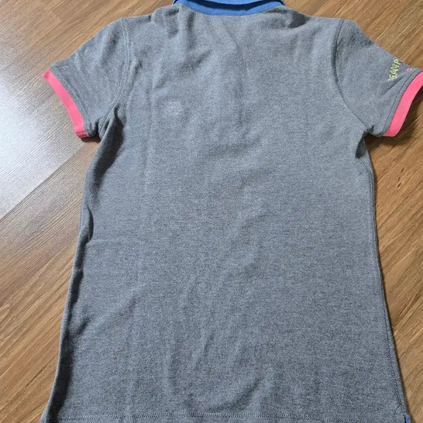 [BUNJANG] Bean Pole Collar T-Shirt Grey Size 90 / 빈폴 카라 티셔츠 90 [정품]
