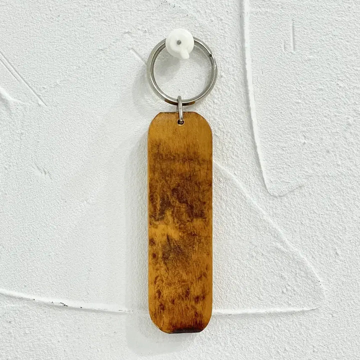 [BUNJANG] 1990s Vintage Wooden Carved Keychain / [90s 빈티지] K-고전키링 한복입은 지게꾼 원목 조각 키링