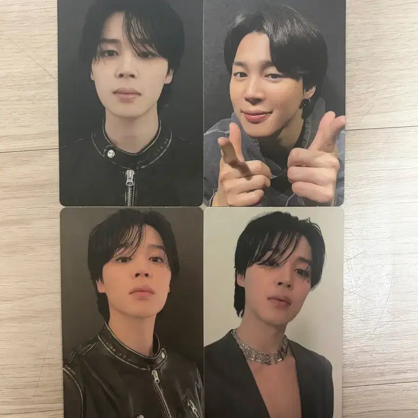 [BUNJANG] BTS Jimin FACE Photocard Set (4 pcs) / 지민 FACE 포카 4장 세트 양도