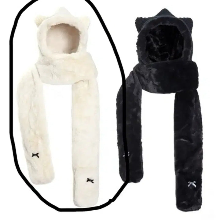 [BUNJANG] Zero Planet Reversible Eco Faux Fur Balaclava Ivory / 제로플래닛 리버시블 에코 퍼 바라클라바 아이보리