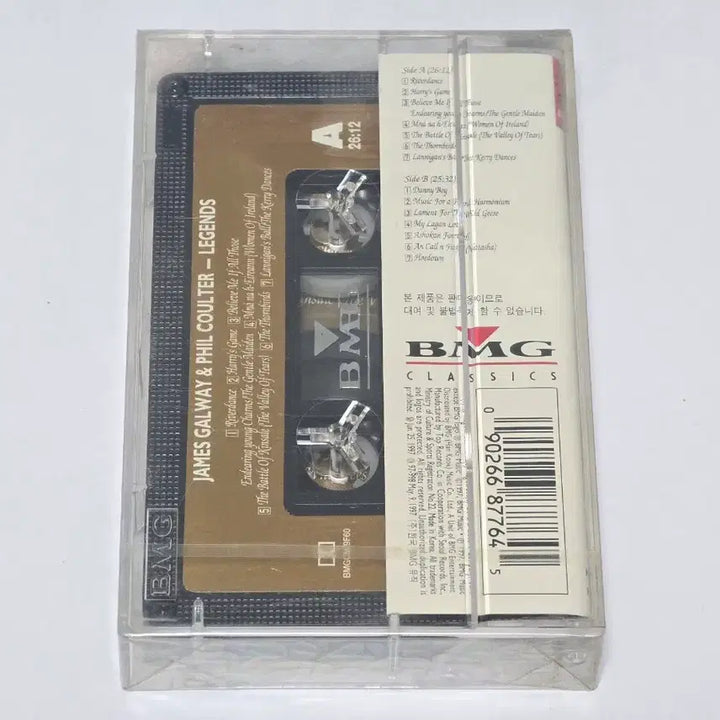 [BUNJANG] James Galway &amp; Phil Coulter Legends Cassette Tape (Sealed) / [미개봉/희귀] 제임스 골웨이 &amp; 필 콜터 - Legends 카세트 테