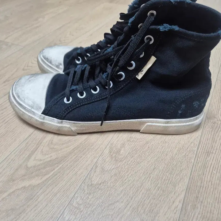 [BUNJANG] Balenciaga Black High-Top Sneakers Size 43 (280) / 발렌시아가 블랙 하이탑 43(280)