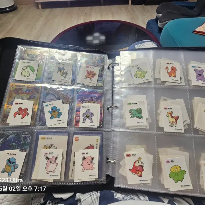 [BUNJANG] Pokemon Card &amp; Sticker Bundle Set / 가격제시해주십쇼 포켓몬 카드 모음집 / 띠부씰 스티커