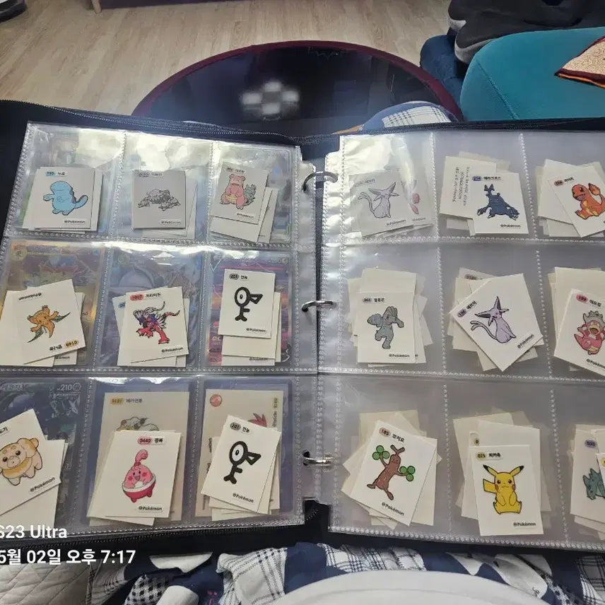 [BUNJANG] Pokemon Card &amp; Sticker Bundle Set / 가격제시해주십쇼 포켓몬 카드 모음집 / 띠부씰 스티커