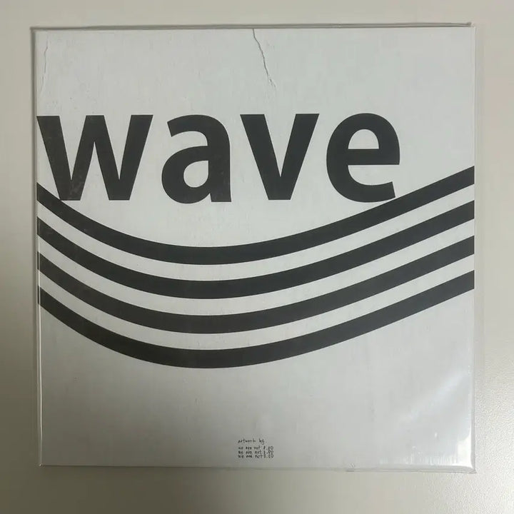 [BUNJANG] Wave to Earth Uncounted 0.00 LP (Clear Blue Color, Unsealed) / 웨이브 투 어스 uncounted 0.00 LP (개봉 1번)