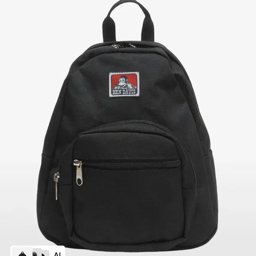[BUNJANG] Ben Davis Black Mini Backpack / 벤 데이비스 블랙 미니 백팩