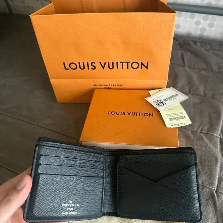 [BUNJANG] Louis Vuitton Eclipse Bifold Wallet Full Set / 루이비통 이클립스 반지갑 풀구성품