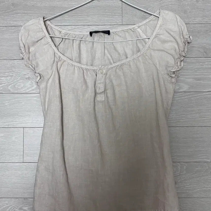 [BUNJANG] Brandy Melville Linen Blouse / 브랜디멜빌 린넨 블라우스